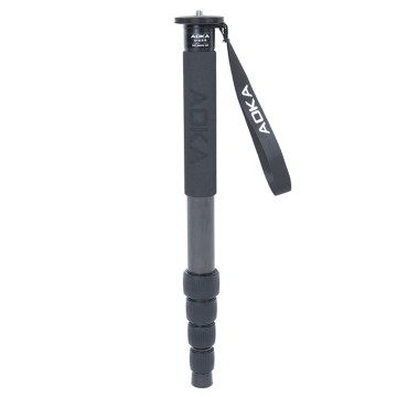 AOKA KM325C Five Sections Carbon Fiber Travel Camera Monopod Stand for Video