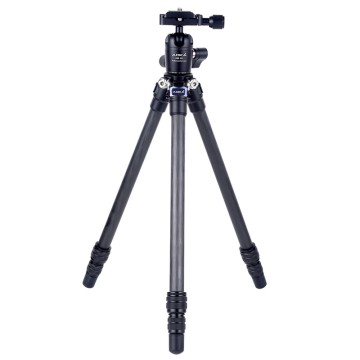 AOKA Lightweight Compact Travel Carbon Fiber Backpacking Tripod