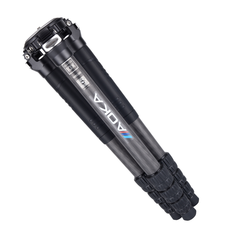 AOKA TKPRO524C Professional Heavy Load Big Carbon Fiber Long Systematic Tripod (2).jpg