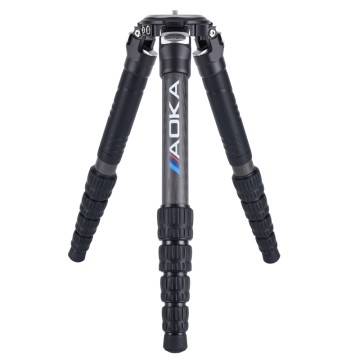 AOKA TKPRO525C Professional Heavy Load Carbon Fiber Camera Video Big Long Systematic Tripod