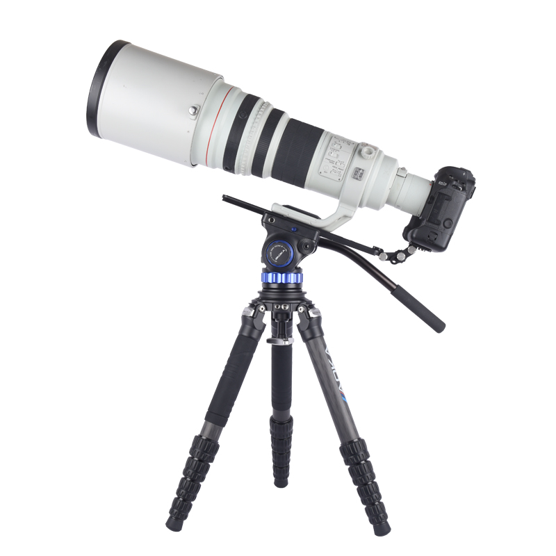 AOKA TKPRO425C Professional Heavy Load Carbon Fiber Camera Video Tripod (3).jpg